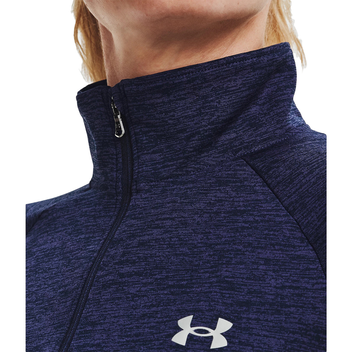 CAMISETA UNDER ARMOUR MUJER MANGA LARGA TWIST 1/2 CREMALLERA - UNDER ARMOUR  - Mujer - Ropa