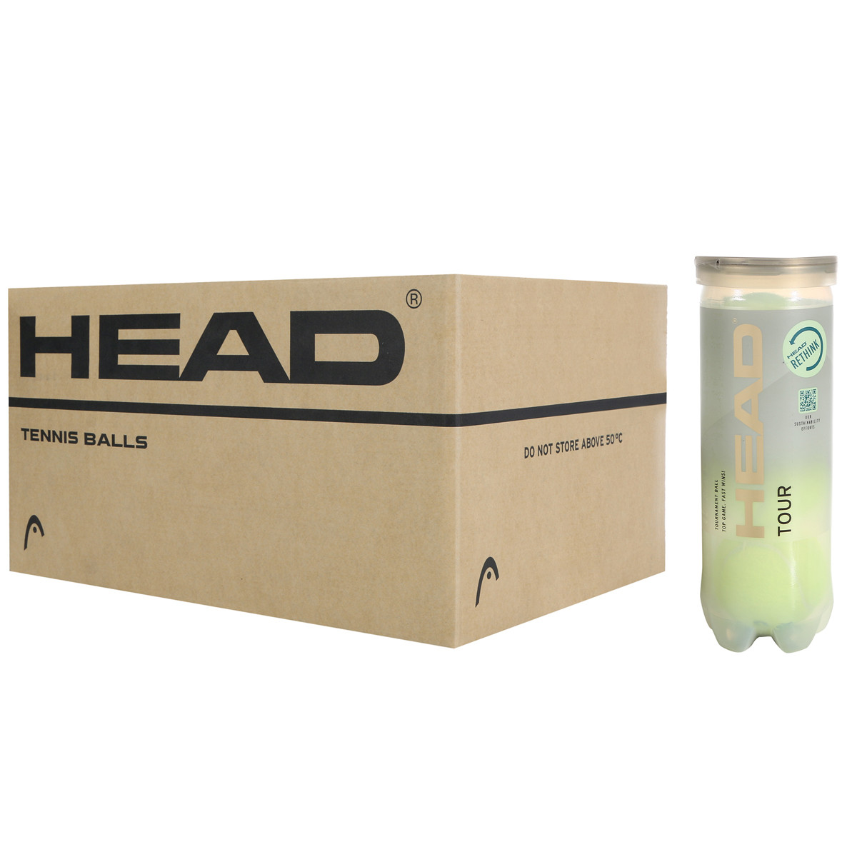 HEAD Team - Único - 3 Pelotas Pádel
